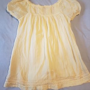 Free People Baby Yellow Romper/Dress